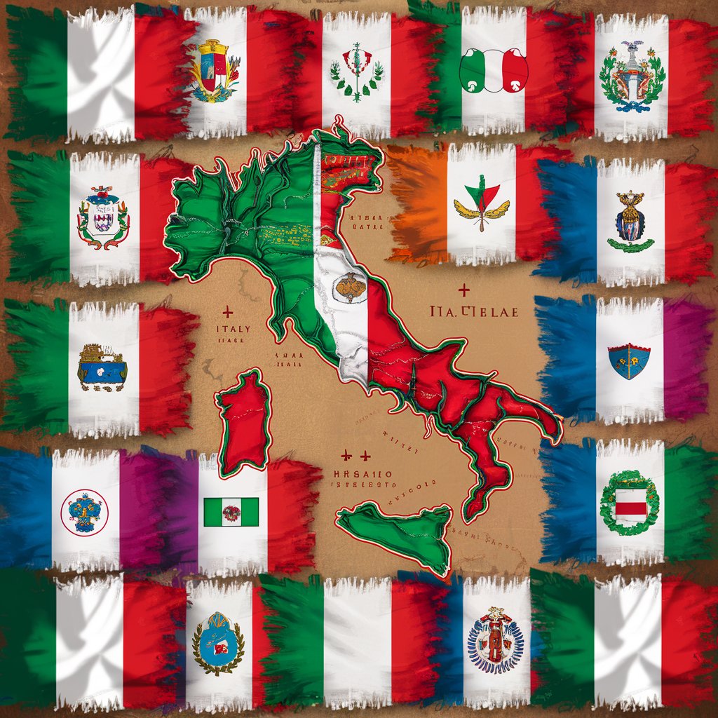 Flags From Italy